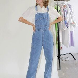 Jesse Kamm Cowboy Blue Denim Overalls